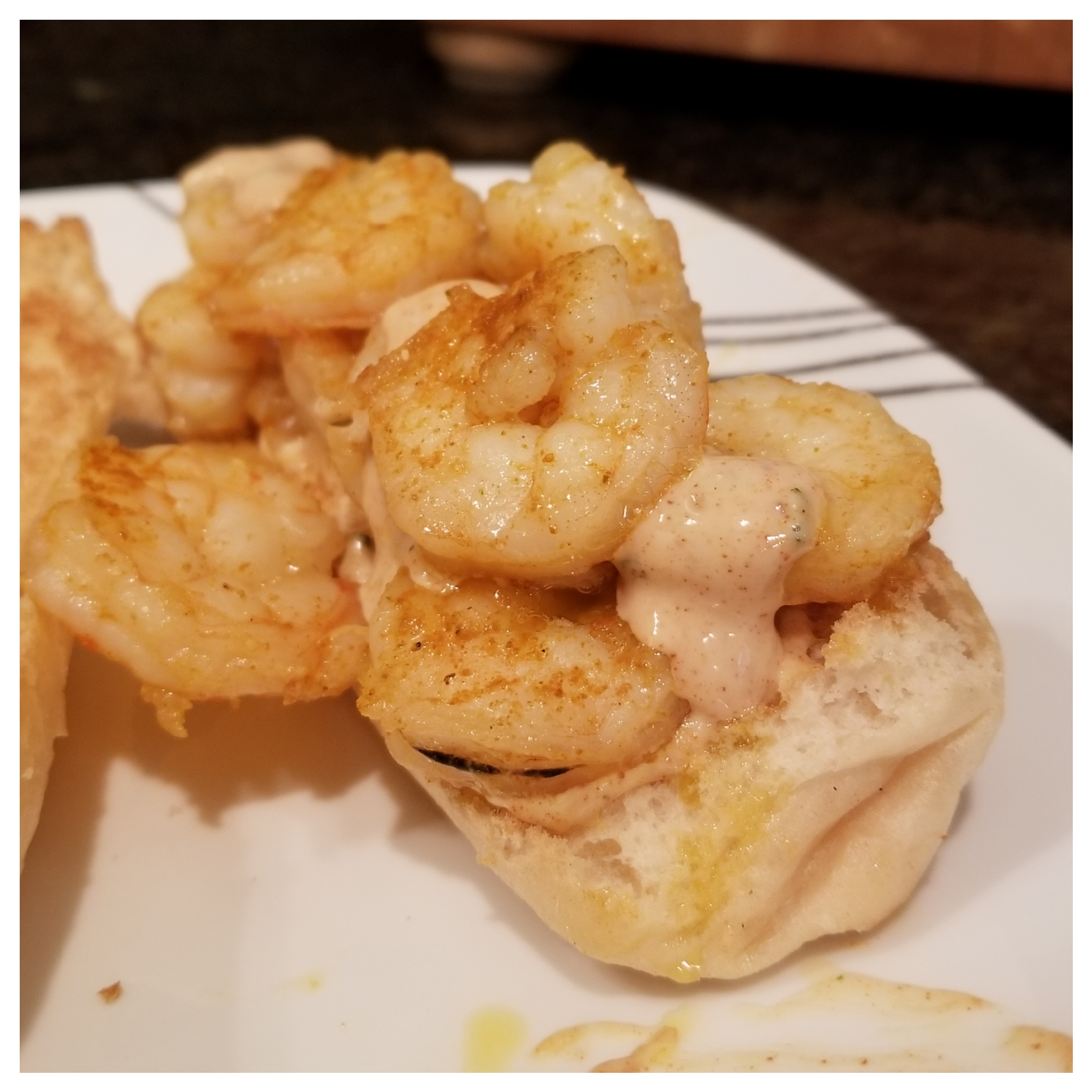 Low-FODMAP Pan-Seared Shrimp Po' Boy – IBS Takes Guts, image size:1936x1936
